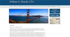 Desktop Screenshot of ehardtcpa.com